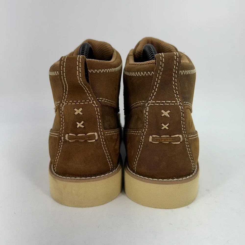 Twisted‎ X Boots Mens Size 5 Brown Leather Chukka Moc 4